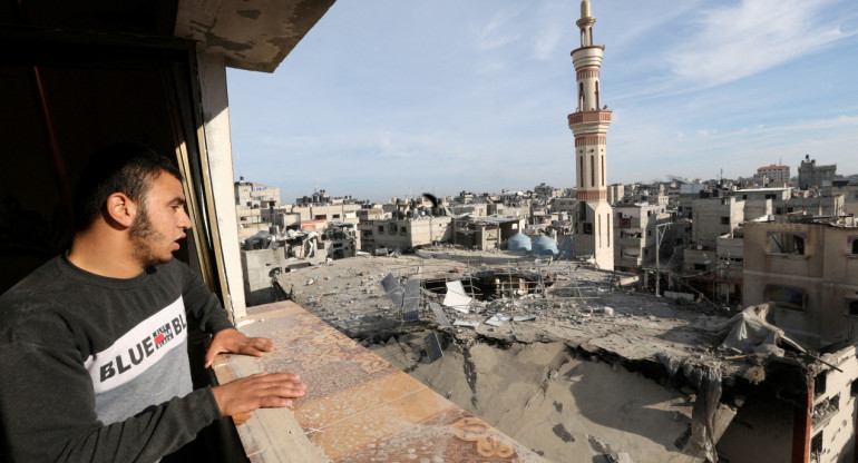 Ofensiva en Rafah, Gaza. Foto: Reuters.