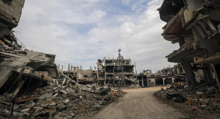 Guerra en Gaza. Foto: EFE