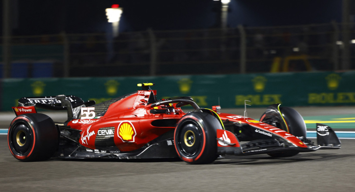 Auto de Ferrari para la temporada 2024 de la Fórmula 1.Foto: REUTERS.