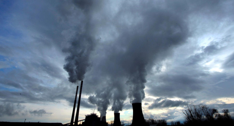 Emisiones de dióxido de carbono. Foto: EFE