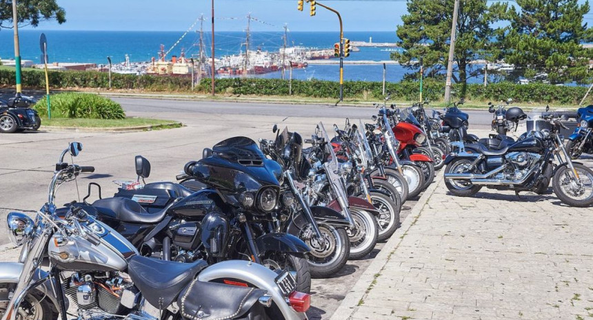 Encuentro internacional de Harley Davison 2023. Foto: Instagram/ @harley.club.mardelplata