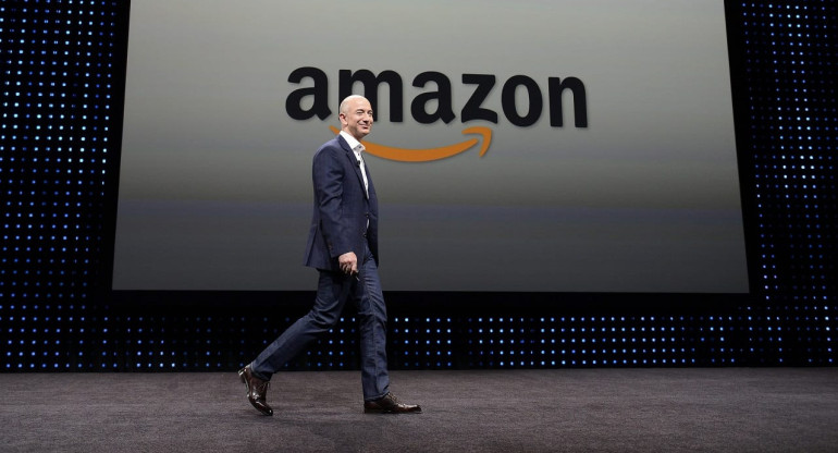 Jeff Bezos, Amazon. Foto: EFE