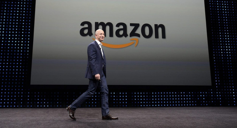 Jeff Bezos, Amazon. Foto: EFE