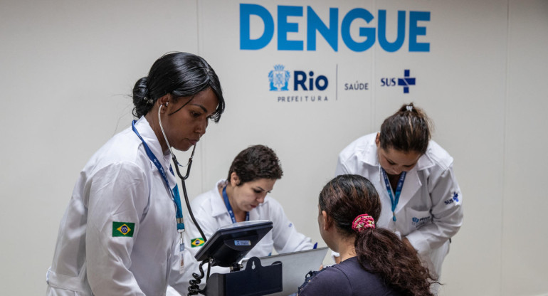 Dengue en Brasil. Foto: EFE