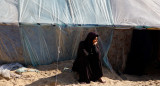 Evacuados del Hospital Naser. Foto: Reuters.