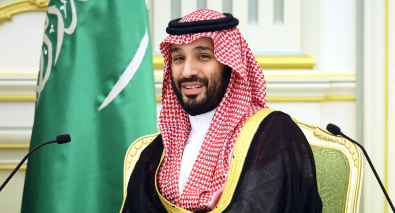 El principie saudí, Mohammed bin Salman. Foto: Reuters