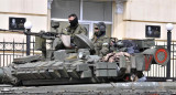 Soldados, guerra en Ucrania. Foto: EFE