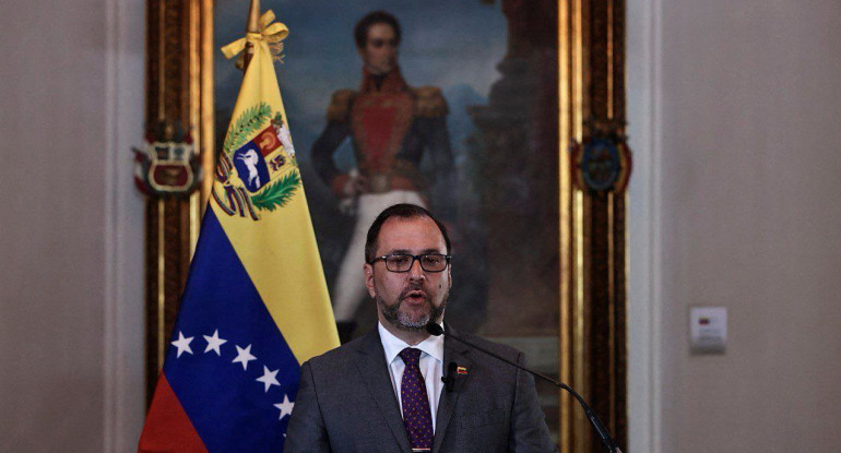 El Ministro de Relaciones Exteriores de Venezuela, Yván Gil. Foto: Reuters