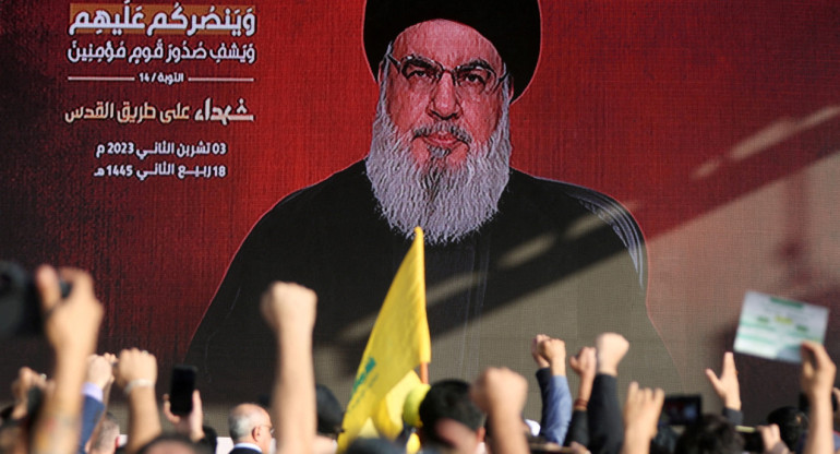 El líder de Hezbollah, Hasán Nasrala. Foto: Reuters