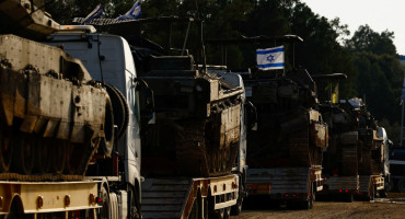 Ejército israelí en Gaza. Foto: Reuters.