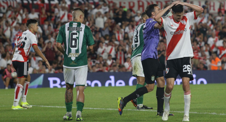 River Plate vs. Banfield. Foto: NA.
