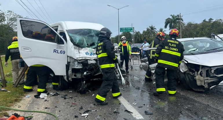 Cinco argentinos murieron como saldo de un accidente en México. NA