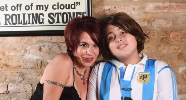 Alejandra Romero y su hijo Jaziel. Foto: Instagram/ alejandra_romeroficial