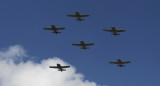 Aviones de la Fuerza Aérea Colombiana. Foto: Reuters