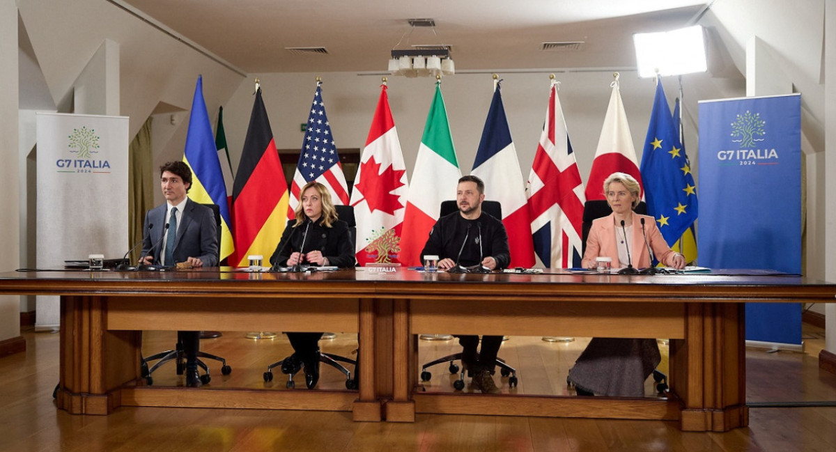Líderes del G7. Foto: Reuters.