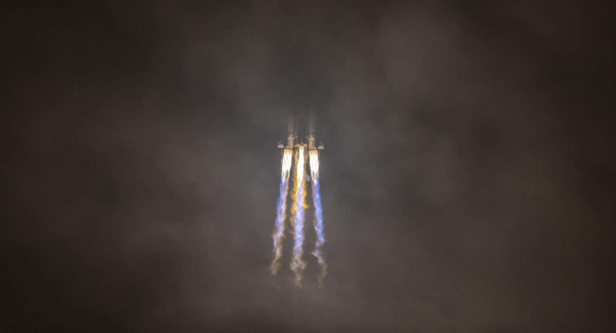 Lanzamiento de cohete de China. Foto: Reuters.