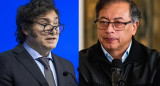 Gustavo Petro y Javier Milei