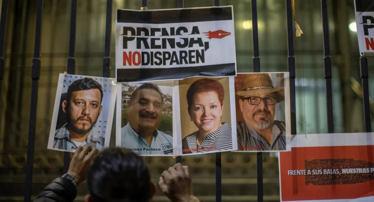 Violencia contra el periodismo en México. Foto: EFE