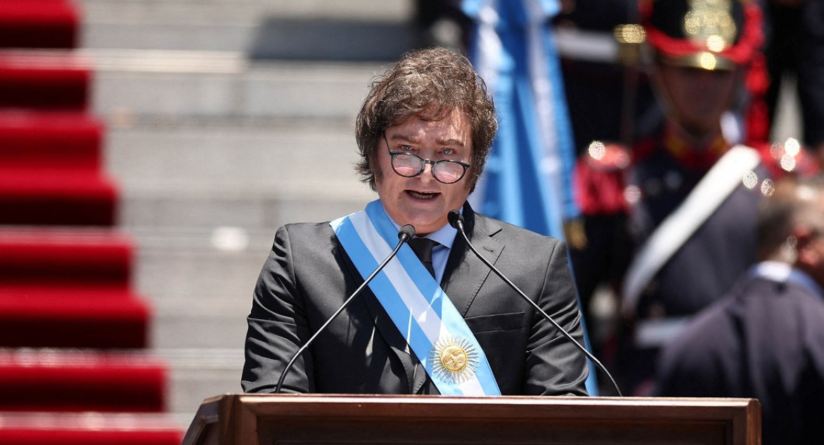 Javier Milei, presidente de Argentina. Foto: NA.