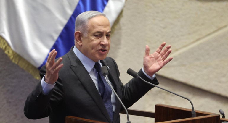 Benjamín Netanyahu, primer ministro de Israel. Foto: EFE.