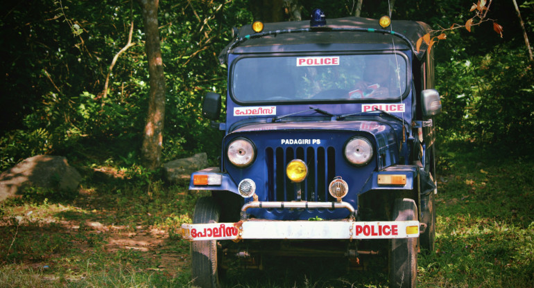 Policía de la India. Foto: Unsplash.
