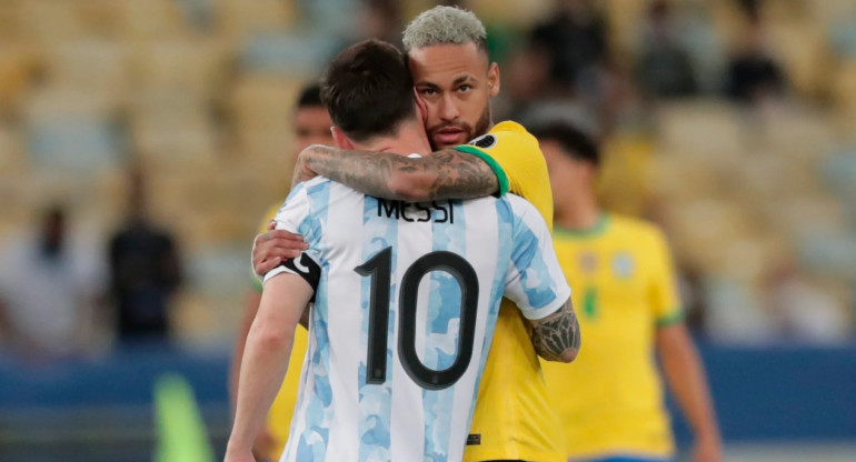 Lionel Messi y Neymar. Foto: EFE