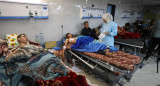 Palestinos heridos en el hospital Al Shifa de Gaza. Foto: Reuters