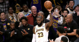 LeBron James consiguió una marca histórica en la NBA. Foto: Reuters.