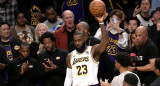 LeBron James consiguió una marca histórica en la NBA. Foto: Reuters.