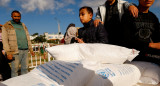 Entrega de ayuda humanitaria. Foto: Reuters