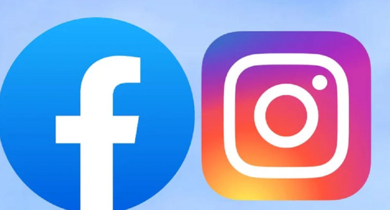 Facebook e Instagram. Foto: NA