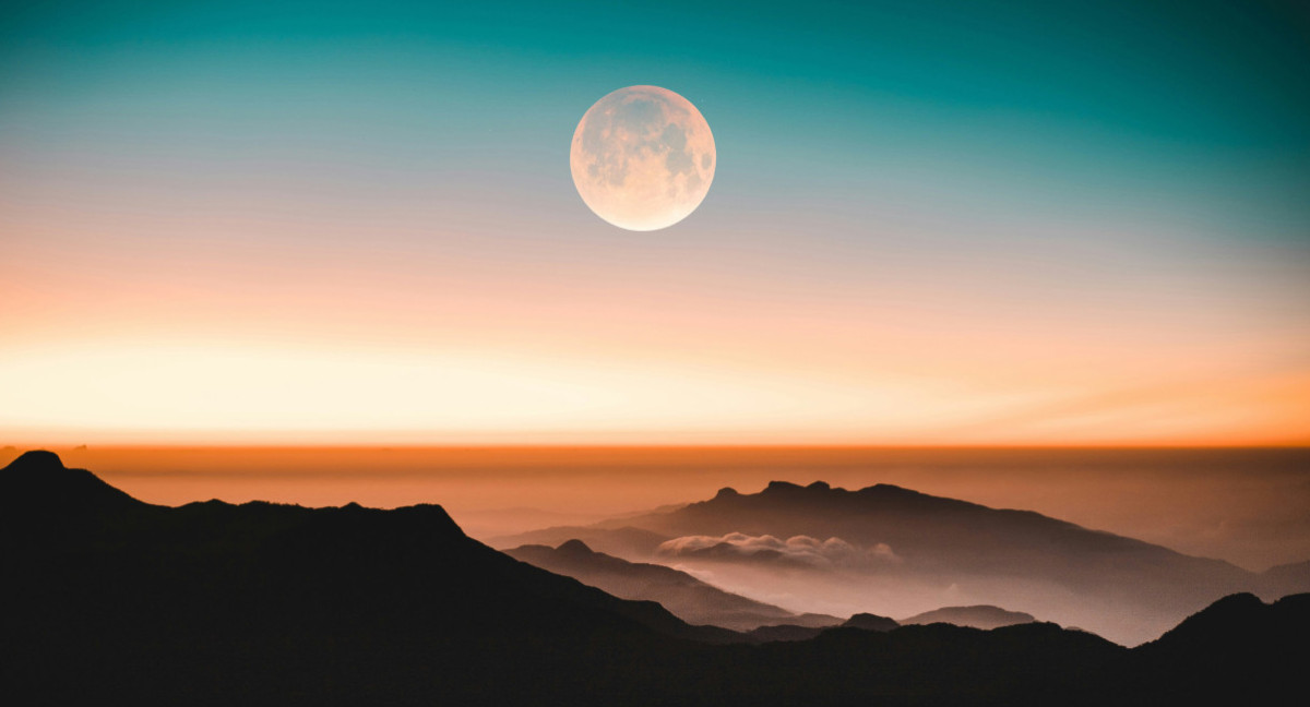 Luna llena. Foto: Unsplash