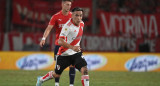 Esequiel Barco; Independiente vs. River Plate. Foto: X @RiverPlate.