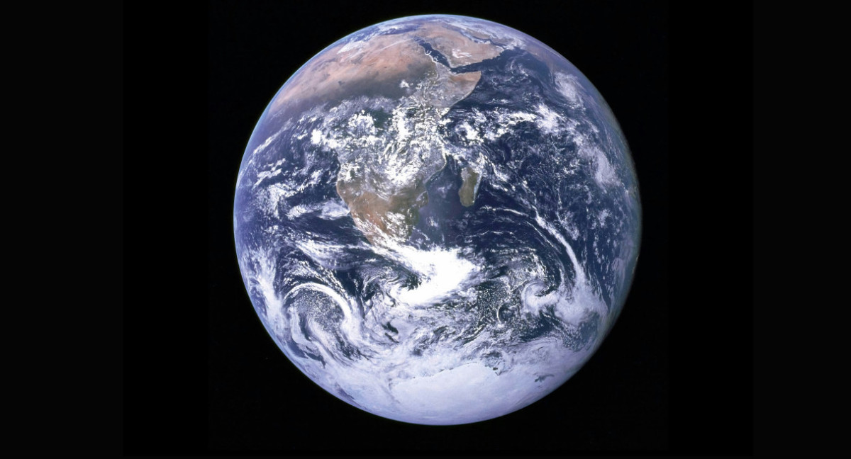 Planeta Tierra. Foto: NASA.