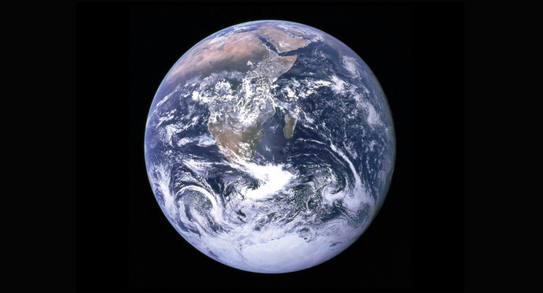 Planeta Tierra. Foto: NASA.