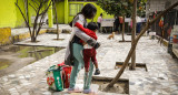 Madres migrantes en México. Foto: EFE.