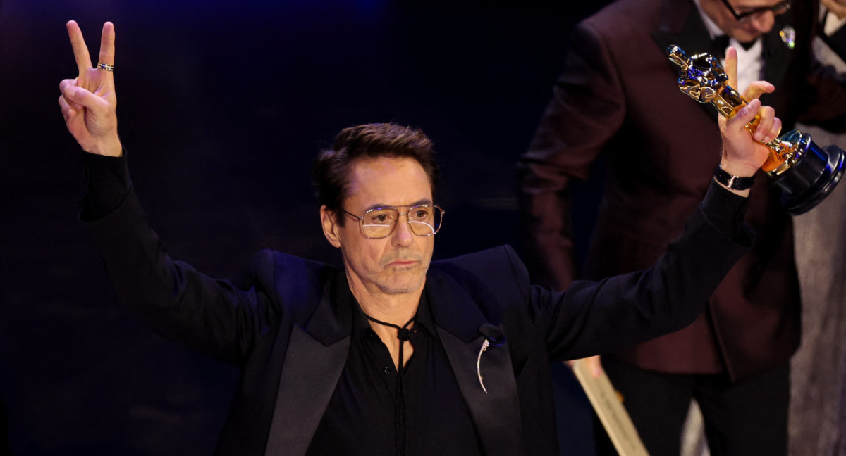 Robert Downey Jr. gana el Oscar al Mejor Actor de Reparto por Oppenheimer_Reuters