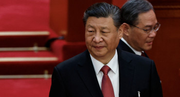 Xi Jinping en el Parlamento chino. Foto: Reuters.