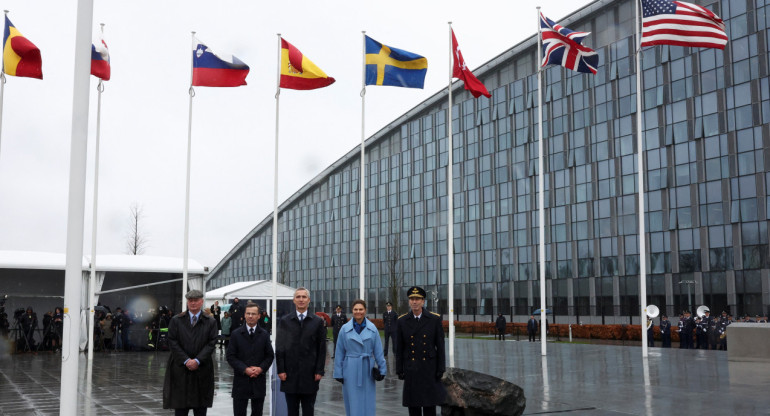 Suecia se incorporó a la OTAN. Foto: Reuters.