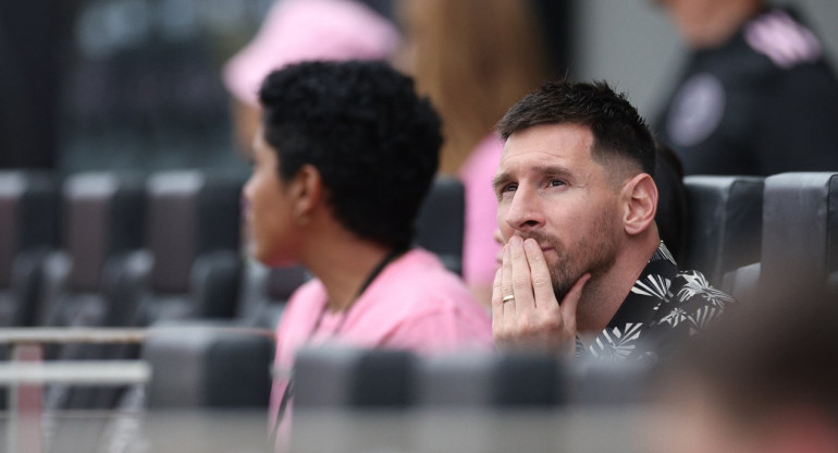 Lionel Messi, ausente ante Montréal. Foto: Reuters.