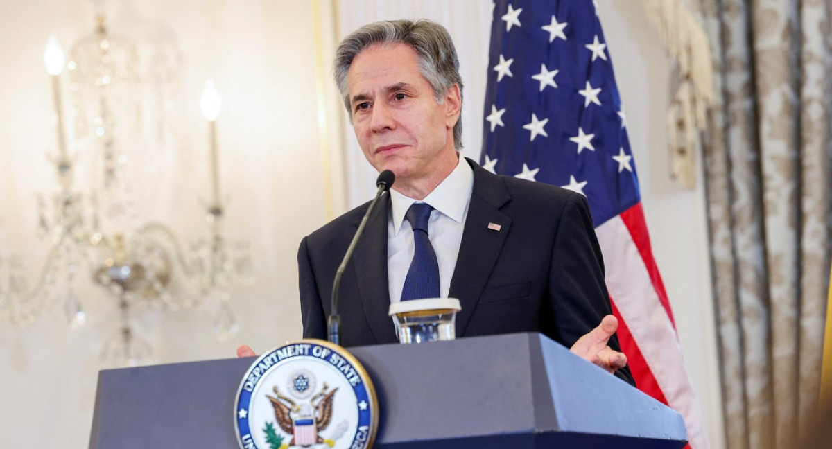Antony Blinken, secretario de Estado de Estados Unidos. Foto: Reuters.
