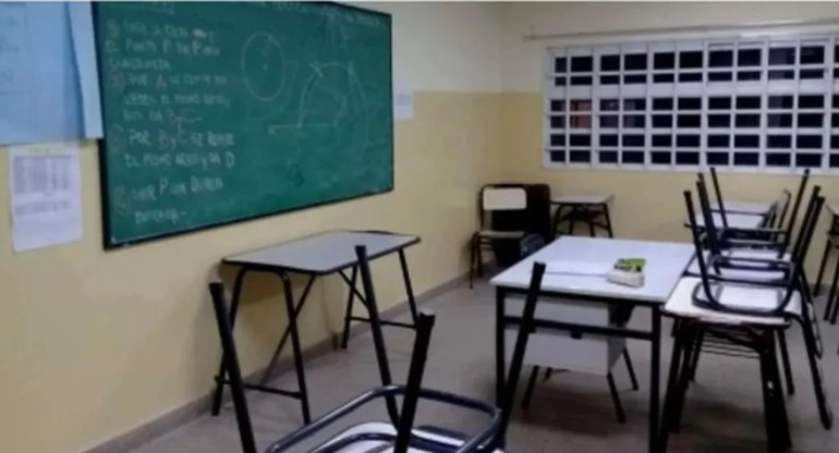 En Rosario siguen suspendidas las clases en escuelas públicas. Foto: NA.