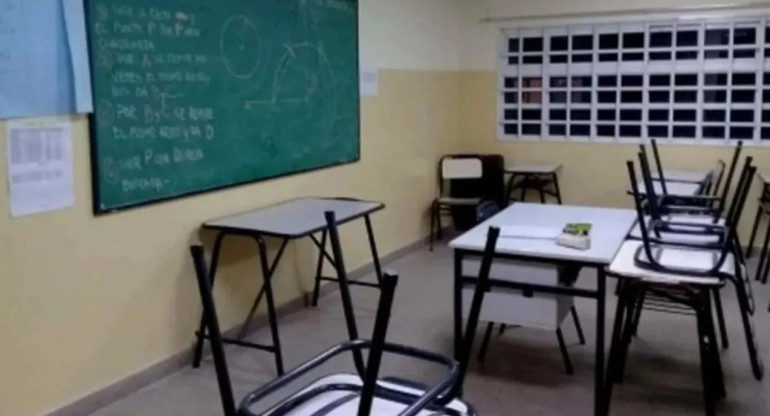 En Rosario siguen suspendidas las clases en escuelas públicas. Foto: NA.