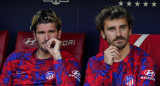 Rodrigo De Paul y Antoine Griezmann. Foto: Reuters