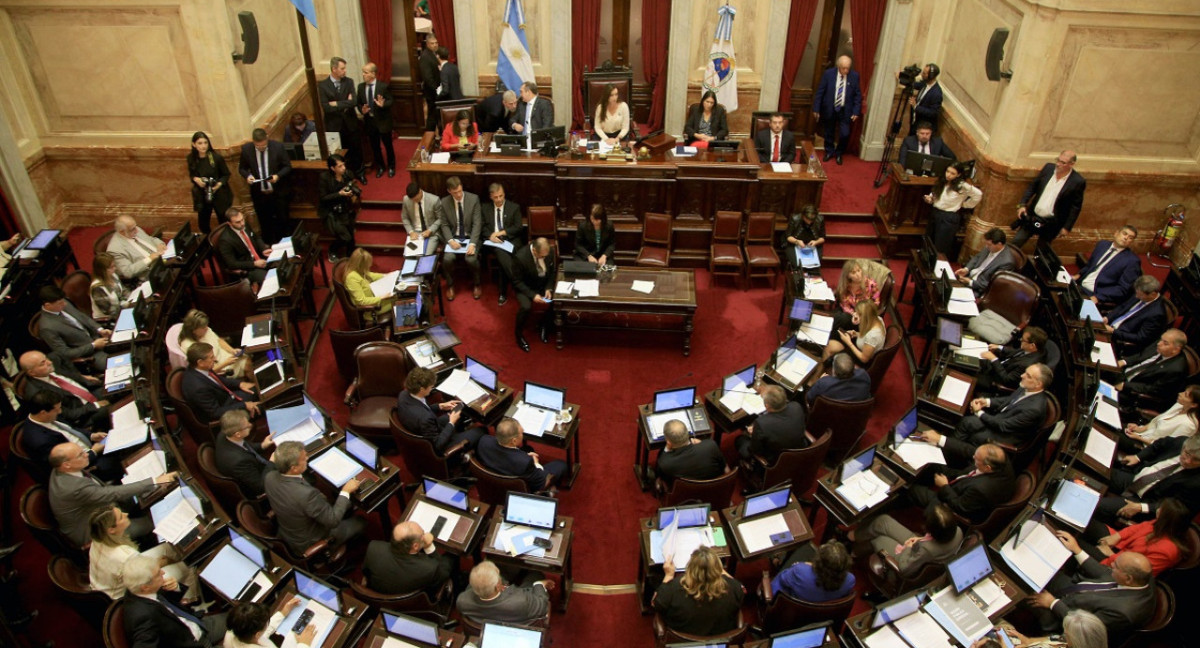 Senado de la Nación. Foto: NA.