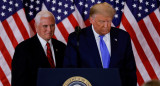 Mike Pence y Donald Trump. Foto: Reuters.