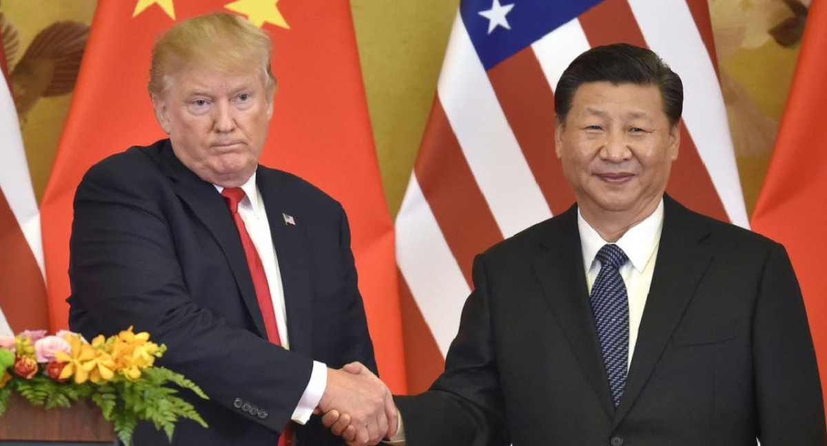 Donald Trump y Xi Jinping. Foto: Reuters.