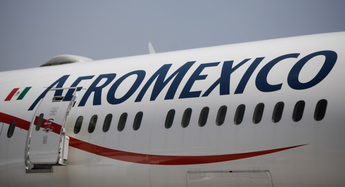 Avión de Aeroméxico. Foto: Reuters.