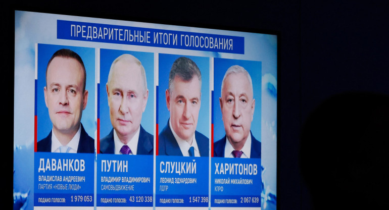 Elecciones en Rusia. Foto: Reuters.