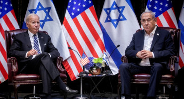 Joe Biden y Benjamin Netanyahu. Foto: Reuters.